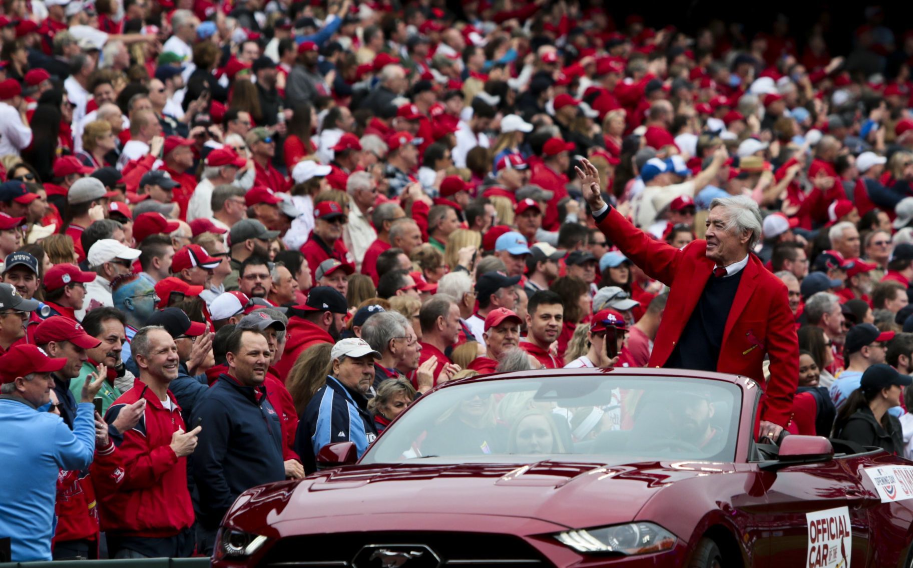 Opening Day at Busch Stadium